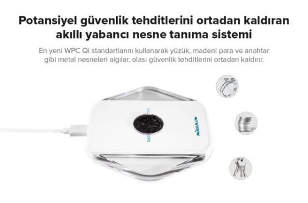 6902048152540 Nillkin Magic Disc Cube 10W Şarj