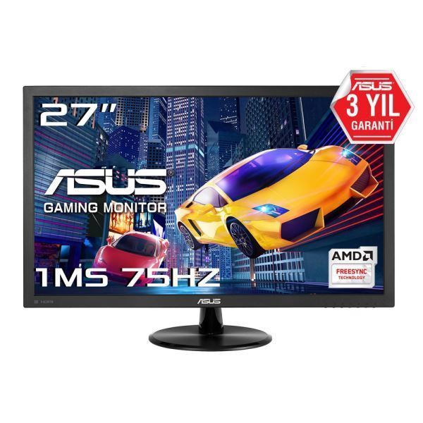 VP278QG 1Ms 75Hz Full HD HDMI+DP+MM Led Monitör