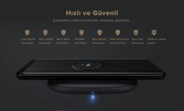 6902048154742 Nillikin Powerchic 10W Hızlı Kablosuz şarj
