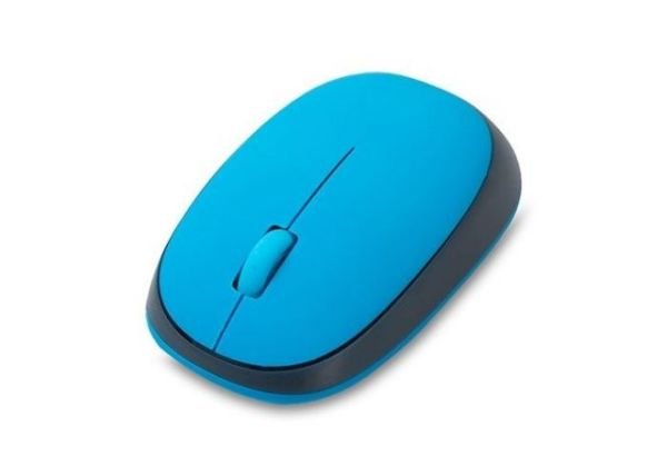 SM-508M USB 2.4GHz Kablosuz Mavi Mouse (Alkalin Pil hediyeli)