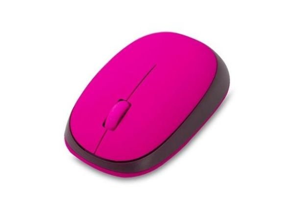 SM-508P USB 2.4GHz Kablosuz Pembe Mouse (Alkalin Pil hediyeli)