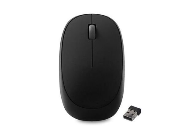 SM-508S USB Rubber 2.4GHz Kablosuz Siyah Mouse (Alkalin Pil hediyeli)