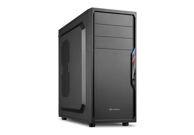 VS4-V Penceresiz Powersız 2xUSB3.0 ATX Siyah Kasa