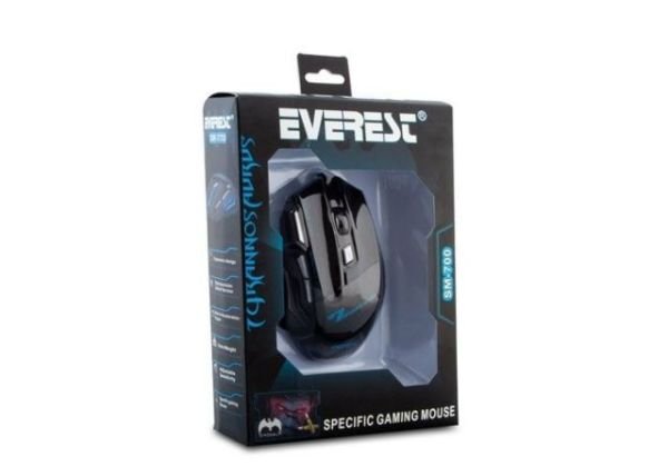 SM-770 USB Siyah Gaming Mouse