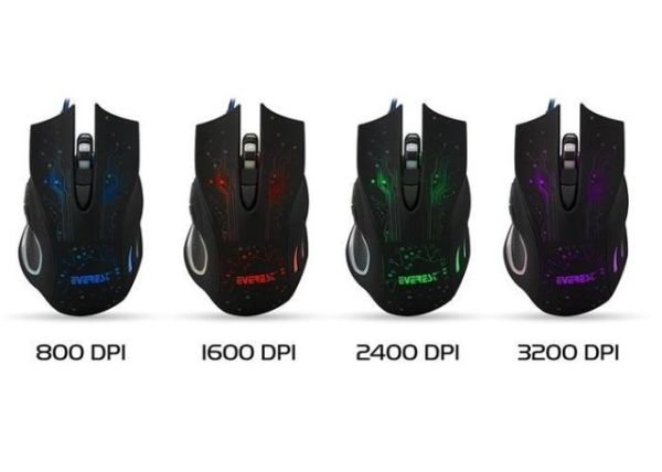 SM-790 SM-790 3200DPI Siyah Gaming Mouse