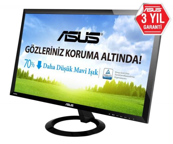 VX248H MON,VX248H,24'',GAMING,1ms,VGA,HDMI,MM,Siyah,1920x1080