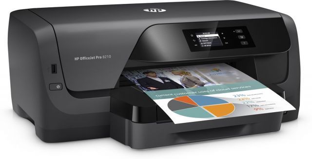 D9L63A Officejet Pro 8210 Renkli Inkjet 22/18ppm A4 Yazıcı
