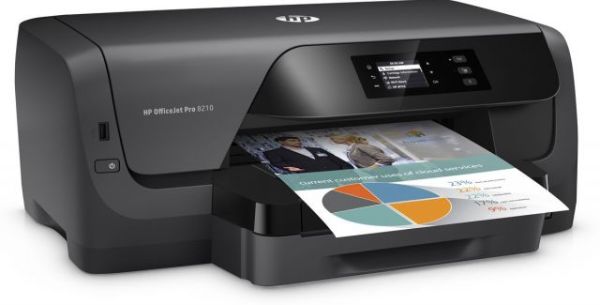 D9L63A Officejet Pro 8210 Renkli Inkjet 22/18ppm A4 Yazıcı