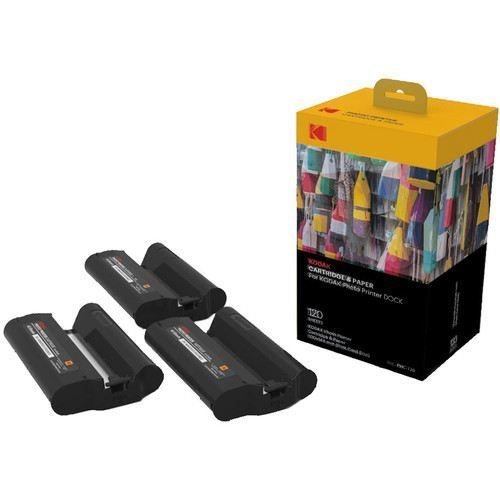 PHC-120-KODAK Wİ-Fİ FOTOĞRAF KARTUŞ & KAĞIT SETİ 120 SAYFA