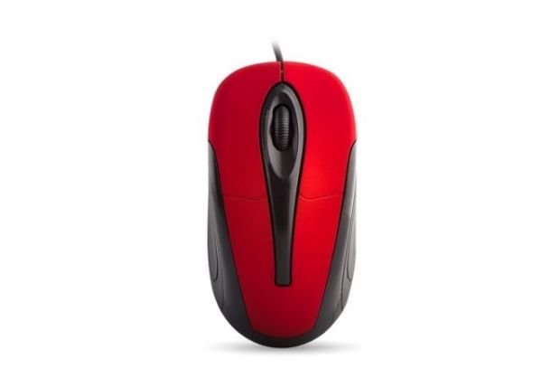 SM-800-KIRMIZI SM-800 USB Siyah,Krmz Mouse