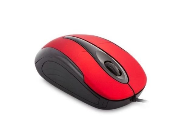 SM-800-KIRMIZI SM-800 USB Siyah,Krmz Mouse