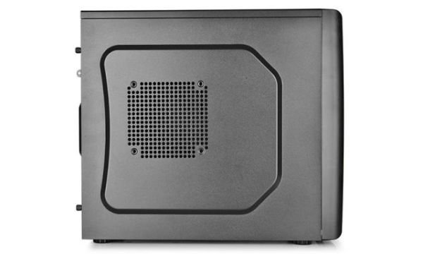 SMARTER_LED 1xUSB2.0 1xUSB3.0 2x120mm LED Fan 1xAudio 1xMic Siyah Kasa