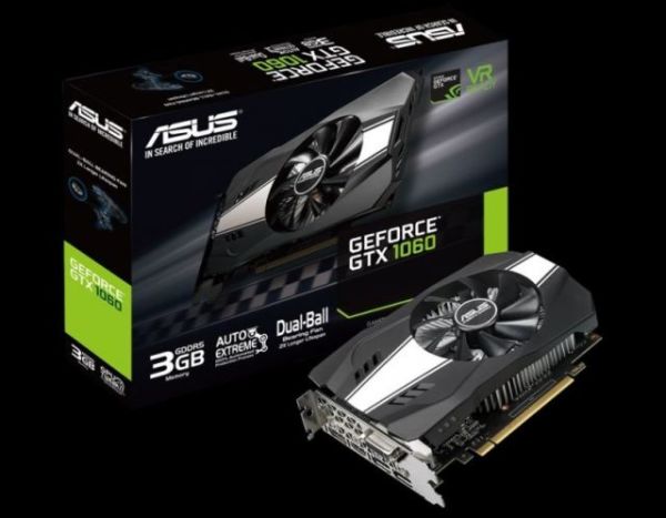 PH-GTX1060-3G GTX1060 3GB 192B GDDR5 DVID/HDMI/DP Nvidia Ekran Kartı