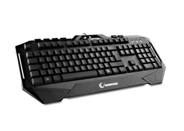 KM-R7S USB Mavi LED'li Q Multimedia Siyah Klavye,Mouse Set