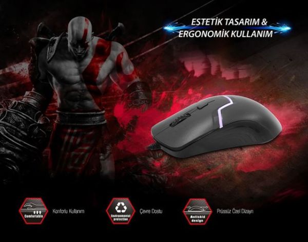SM-G13 1600dpi Usb İnternet Kafe Oyuncu ve Ofis Mouse