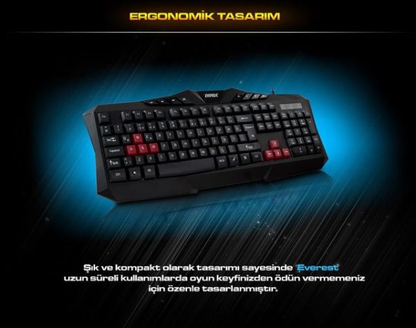 KMX-88 Siyah Usb Gökkuşağı Zemin Aydınlatmalı Q Multimedia Oyuncu Klavye + Mous