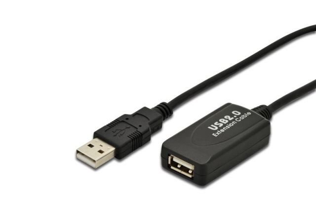 DA-70130-4 USB 2.0 Yineleyici kablo USB Bir erkek / Bir dişi uzunluk 5m