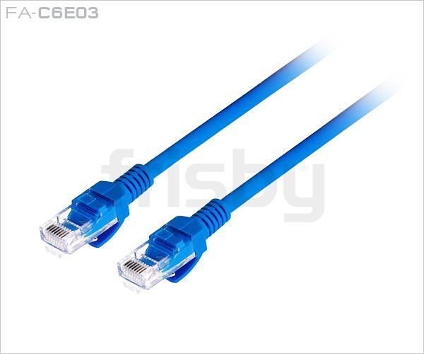 FA-C5E03 CAT5E 10M UTP Mavi Patch Network Kablosu