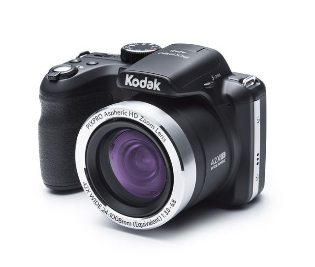 KODAK-AZ421-BK 16MP 42X Optik Zoom Siyah Fotoğraf Makinesi