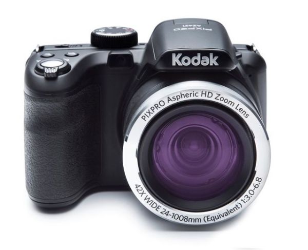 KODAK-AZ421-BK 16MP 42X Optik Zoom Siyah Fotoğraf Makinesi
