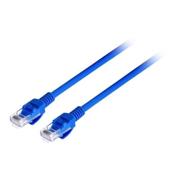 FA-C5E13 CAT5E 1M Mavi Patch Network Kablosu