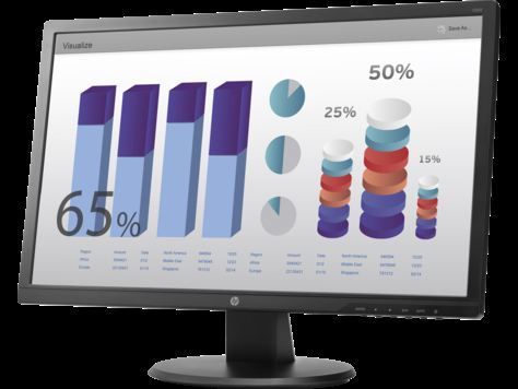 W3R46AA 24'' 1920X1080, 7ms, 60hz, DVI ve VGA Led Monitör