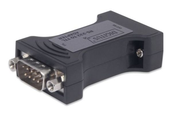 DA-70162 RS232’den TTL’e çevirici adaptör, Aktarım oranı: 300–115,2 Kbps, 18 x 34
