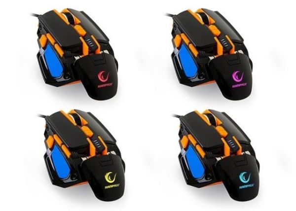 SMX-R4 Rampage SMX-R4 USB4800DPI Makrolu Gaming Siyah Mouse