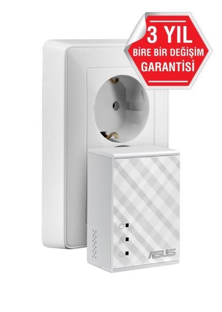 PL-N12 300Mbps Kablosuz HomePlug® AV500 Powerline Adaptör Kiti