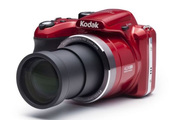 KODAK-AZ422-RD 20MP 42X Optik Zoom Kırmızı Fotoğraf Makinesi