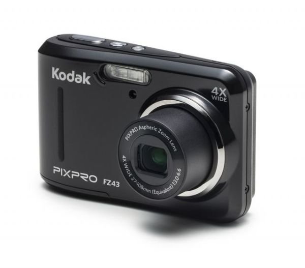 KODAK-FZ43BK 16MP 4X Optik Zoom Siyah Fotoğraf Makinesı