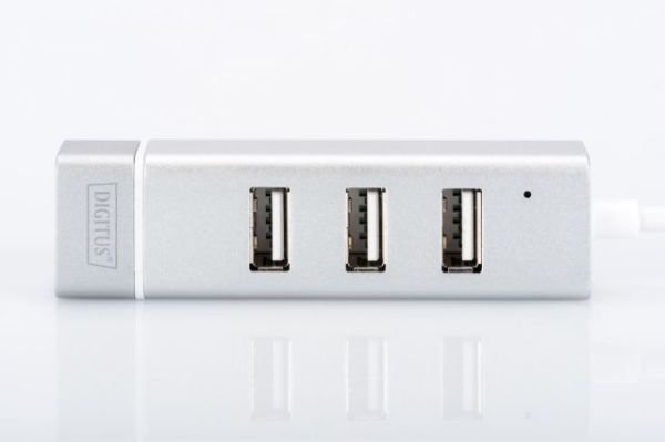 DA-70253 USB 2.0 3-Port Hub & Fast Ethernet LAN Cevirici