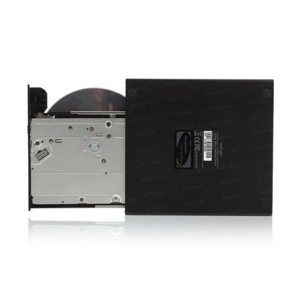 PNS-MD8102U3 Harici Blu-Ray/DVD USB3.0 Yazıcı 9.5mm Kutulu Siyah Optik Sürücü