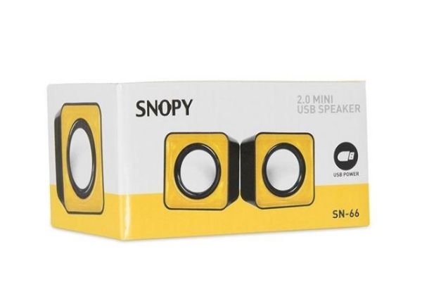 SN-66-S SN-66 USB 2.0 Sarı Hoparlör