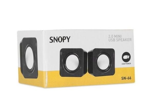 SN-66-SIYAH SN-66 USB 2.0 Siyah Hoparlör