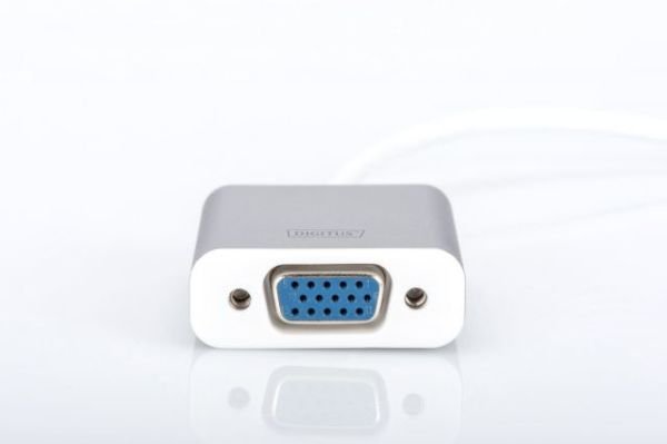 DA-70837 USB Type C 1080p VGA Adapter, Aluminium Housing, 20cm cable length Chips