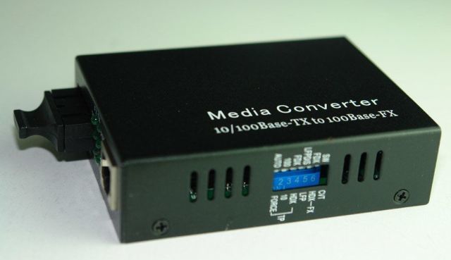 BN-FS-SC-SM20 10/100BaseTX-100FX Media/Rate Converter, SM, SC, 20km