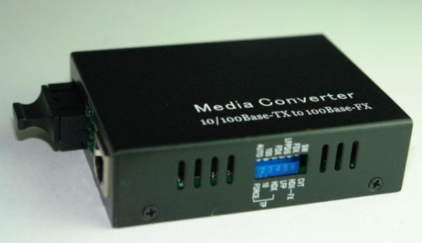 BN-FS-SC-SM20 10/100BaseTX-100FX Media/Rate Converter, SM, SC, 20km
