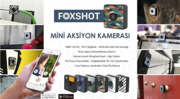 FC-01 Suya Dayanıklı Mini Aksiyon Kamerası