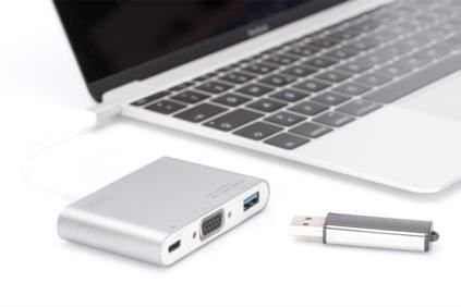 DA-70839 USB 3.0 Tip C - VGA Grafik Adaptörü