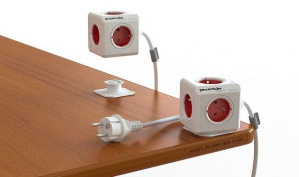 PR1300 PowerCube 1.5m 5'li Akım Korumalı Küp Grup Priz