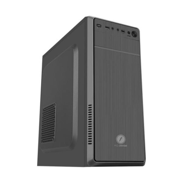 FC-2915B-350 350W Powerlı Penceresiz Midi Tower Siyah Kasa