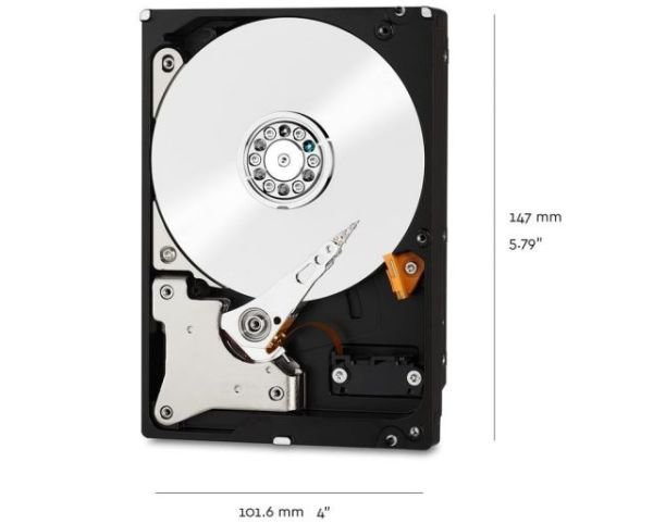 WD100EFAX 10TB 3.5'' 5400RPM Sata3 256MB Red Dahili Nas HardDisk