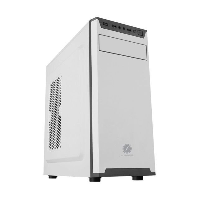 FC-2920B-300 300W Powerlı Penceresiz Midi Tower Beyaz Kasa