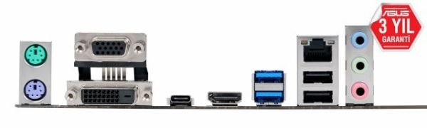 PRIME-B250M-A Intel B250 1151 DDR4 2400MHz DVI/HDMI/VGA Anakart