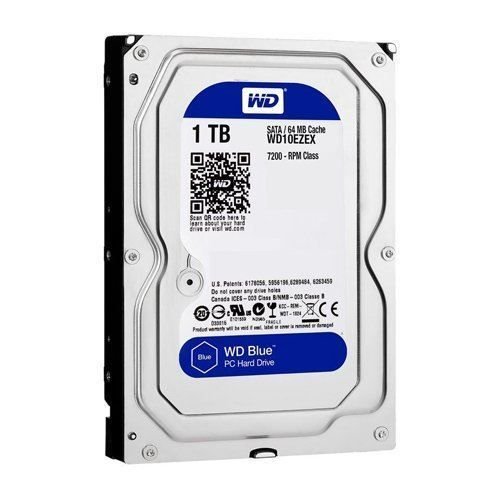 WD10EZEX 1TB 3.5'' 7200RPM Sata3 64MB Blue Dahili Masaüstü HardDisk