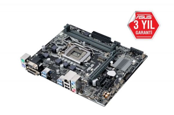 PRIME-B250M-K Intel B250 1151 DDR4 2400MHz DVI/VGA Anakart