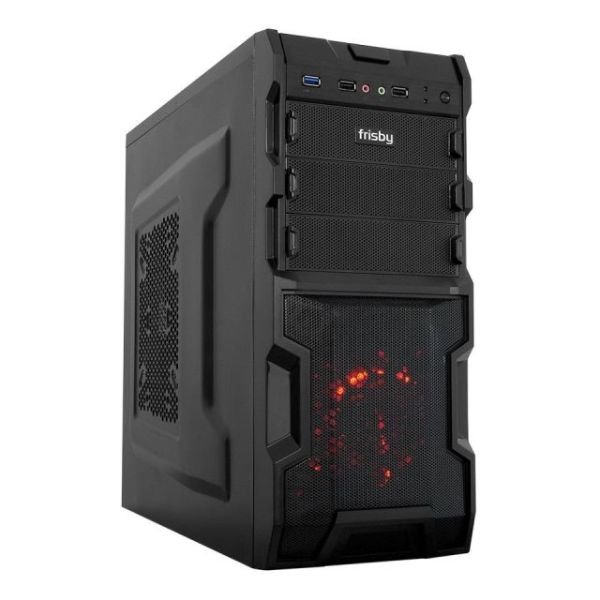 FC-8865G 500W Powerlı Penceresiz Midi Tower Siyah Kasa