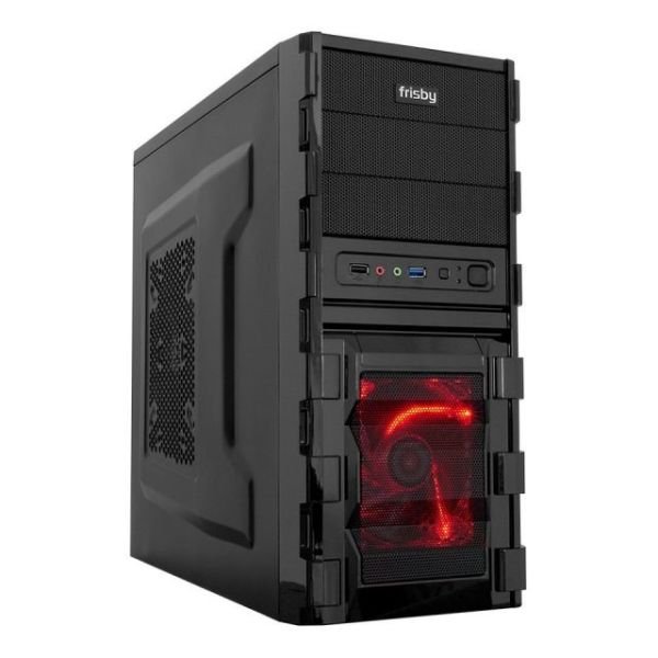 FC-8870G 400W Powerlı Penceresiz Midi Tower Siyah Kasa