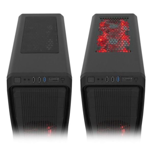 FC-9050G Pencereli Midi Tower Powersız Siyah Kasa